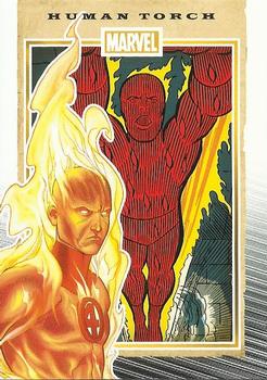 2014 Rittenhouse Marvel 75th Anniversary #38 Human Torch Front