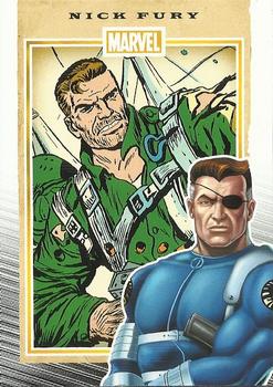 2014 Rittenhouse Marvel 75th Anniversary #56 Nick Fury Front