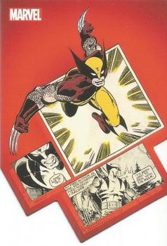 2014 Rittenhouse Marvel 75th Anniversary - Die Cut Panel Burst #PB5 Wolverine Front