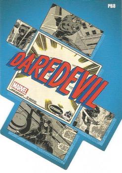 2014 Rittenhouse Marvel 75th Anniversary - Die Cut Panel Burst #PB8 Daredevil Back
