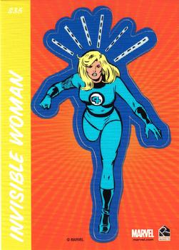 2014 Rittenhouse Marvel 75th Anniversary - Retro Stickers #S35 Invisible Woman Front
