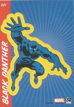 2014 Rittenhouse Marvel 75th Anniversary - Retro Stickers #S21 Black Panther Front