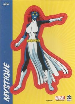 2014 Rittenhouse Marvel 75th Anniversary - Retro Stickers #S28 Mystique Front