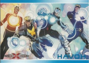 2014 Rittenhouse Marvel 75th Anniversary - X-Men Evolution #XE4 Havok Front