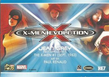 2014 Rittenhouse Marvel 75th Anniversary - X-Men Evolution #XE7 Jean Grey Back