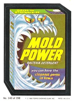 1980 Topps Wacky Packages (3rd Series Rerun) #140 Mold Power Front