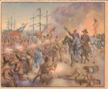 1949 Bowman Wild West (R701-19) #A-9 Battle of New Orleans Front