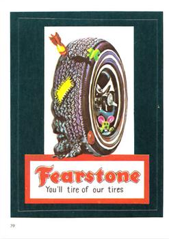 1982 Topps Wacky Packages Stickers #39 Fearstone Front