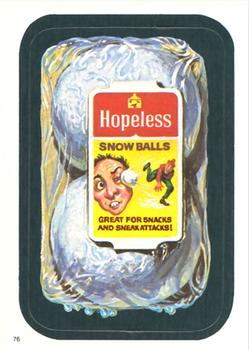 1982 Topps Wacky Packages Stickers #76 Hopeless Front