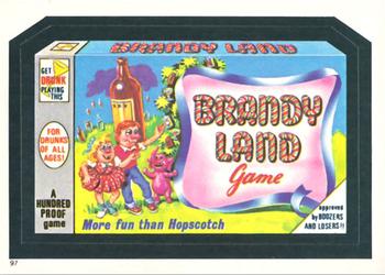 1982 Topps Wacky Packages Stickers #97 Brandyland Front