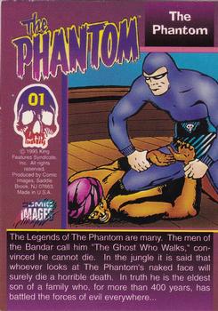 1995 Comic Images The Phantom #01 The Phantom Back