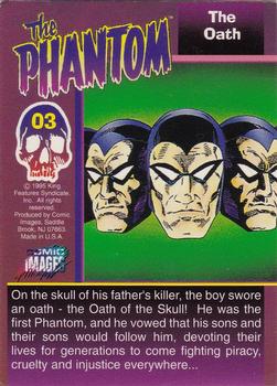 1995 Comic Images The Phantom #03 The Oath Back