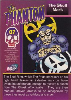 1995 Comic Images The Phantom #07 The Skull Mark Back