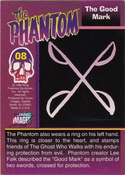 1995 Comic Images The Phantom #08 The Good Mark Back