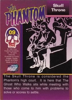 1995 Comic Images The Phantom #09 Skull Throne Back