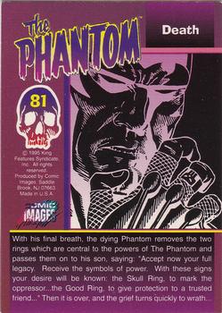 1995 Comic Images The Phantom #81 Death Back