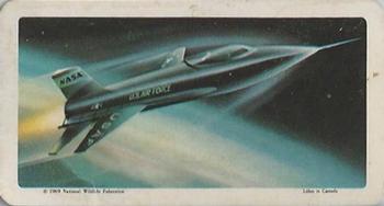 1969 Brooke Bond (Red Rose Tea) The Space Age #1 X-15 Rocket Plane Front