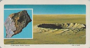 1969 Brooke Bond (Red Rose Tea) The Space Age #5 Meteor Crater Front