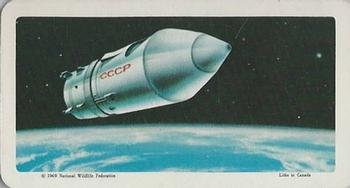 1969 Brooke Bond (Red Rose Tea) The Space Age #15 First Spaceman Front