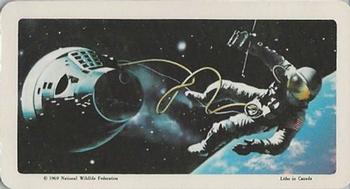 1969 Brooke Bond (Red Rose Tea) The Space Age #16 Space Walk Front