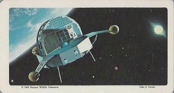 1969 Brooke Bond (Red Rose Tea) The Space Age #17 Orbiting Solar Observatory Front