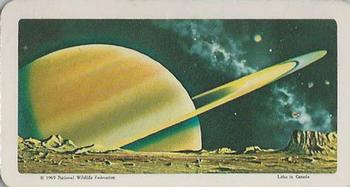 1969 Brooke Bond (Red Rose Tea) The Space Age #36 Saturn Front