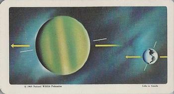 1969 Brooke Bond (Red Rose Tea) The Space Age #37 Uranus Front