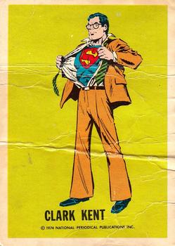 1974 Wonder Bread DC Comics / Warner Brothers #NNO Clark Kent Front
