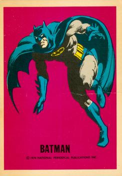 1974 Wonder Bread DC Comics / Warner Brothers #NNO Batman Front