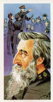 1969 Brooke Bond Famous People #10 William Booth Front