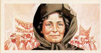 1969 Brooke Bond Famous People #22 Emmeline Pankhurst Front