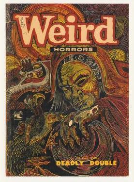 1993 Kitchen Sink Press Oddball Comics #3 Weird Horrors Front