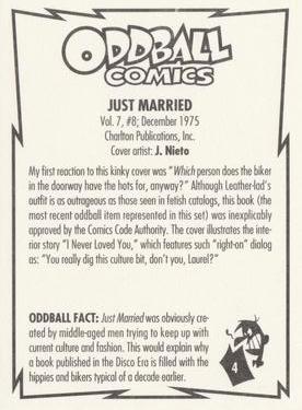 1993 Kitchen Sink Press Oddball Comics #4 Just Married Back