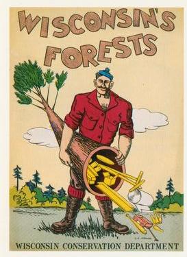 1993 Kitchen Sink Press Oddball Comics #5 Wisconsin's Forests Front
