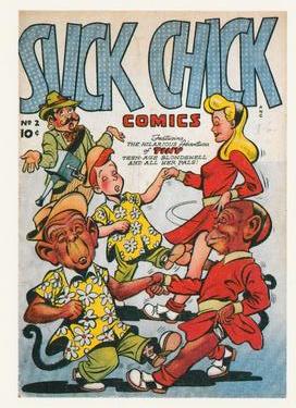 1993 Kitchen Sink Press Oddball Comics #6 Slick Chick Comics Front