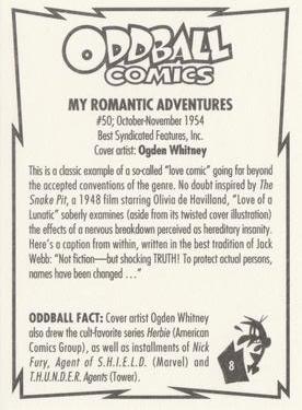 1993 Kitchen Sink Press Oddball Comics #8 My Romantic Adventures Back