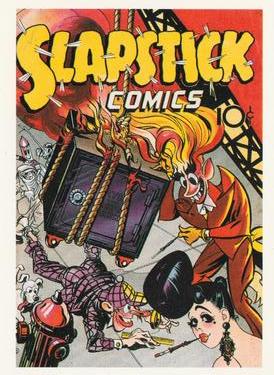 1993 Kitchen Sink Press Oddball Comics #10 Slapstick Comics Front