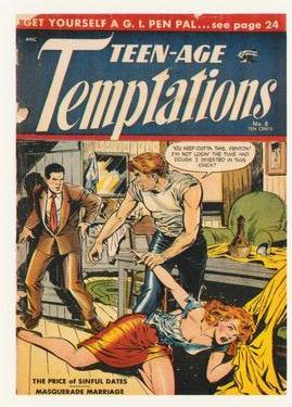 1993 Kitchen Sink Press Oddball Comics #12 Teen-Age Temptations Front