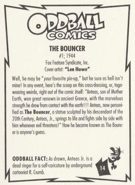 1993 Kitchen Sink Press Oddball Comics #14 The Bouncer Back