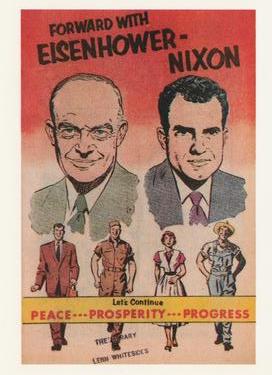 1993 Kitchen Sink Press Oddball Comics #18 Forward with Eisenhower-Nixon Front