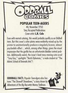 1993 Kitchen Sink Press Oddball Comics #25 Popular Teen-Agers Back