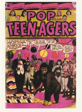 1993 Kitchen Sink Press Oddball Comics #25 Popular Teen-Agers Front