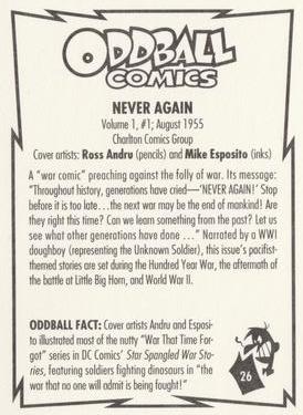 1993 Kitchen Sink Press Oddball Comics #26 Never Again Back