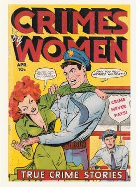 1993 Kitchen Sink Press Oddball Comics #27 Crimes by Women Front
