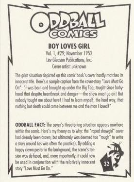 1993 Kitchen Sink Press Oddball Comics #32 Boy Loves Girl Back