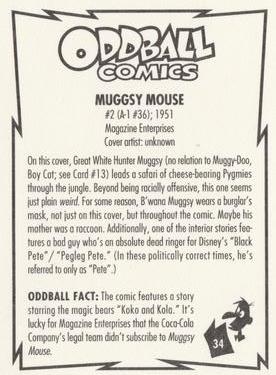1993 Kitchen Sink Press Oddball Comics #34 Muggsy Mouse Back