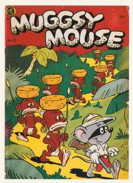 1993 Kitchen Sink Press Oddball Comics #34 Muggsy Mouse Front