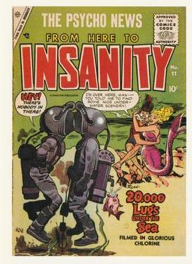 1993 Kitchen Sink Press Oddball Comics #35 From Here to Insanity Front