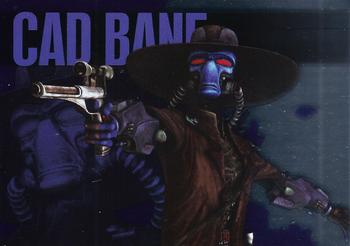 2010 Topps Star Wars: The Clone Wars: Rise of the Bounty Hunters - Foil Character #10 Cad Bane Front