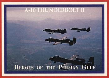1991 Lime Rock Heroes of the Persian Gulf #14 A-10 Thunderbolt II Front